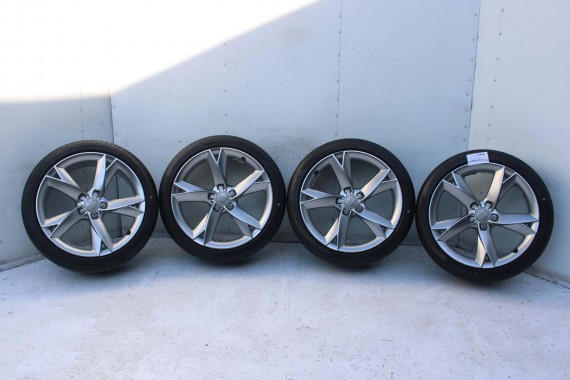 AUDI A4 A5 FELGI 19 cali OPONY KOŁA felga 8T0601025CK 8.5J*19H2 ET32 opona PIRELLI PZERO 255/35/19 96Y lato 8K B8 8T 8T0601025CK