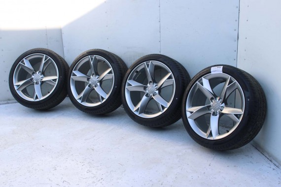AUDI A4 A5 FELGI 19 cali OPONY KOŁA felga 8T0601025CK 8.5J*19H2 ET32 opona PIRELLI PZERO 255/35/19 96Y lato 8K B8 8T 8T0601025CK