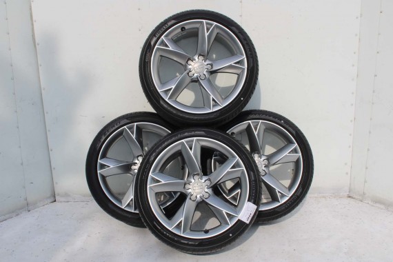 AUDI A4 A5 FELGI 19 cali OPONY KOŁA felga 8T0601025CK 8.5J*19H2 ET32 opona PIRELLI PZERO 255/35/19 96Y lato 8K B8 8T 8T0601025CK