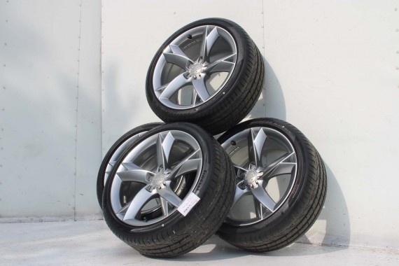 AUDI A4 A5 FELGI 19 cali OPONY KOŁA felga 8T0601025CK 8.5J*19H2 ET32 opona PIRELLI PZERO 255/35/19 96Y lato 8K B8 8T 8T0601025CK