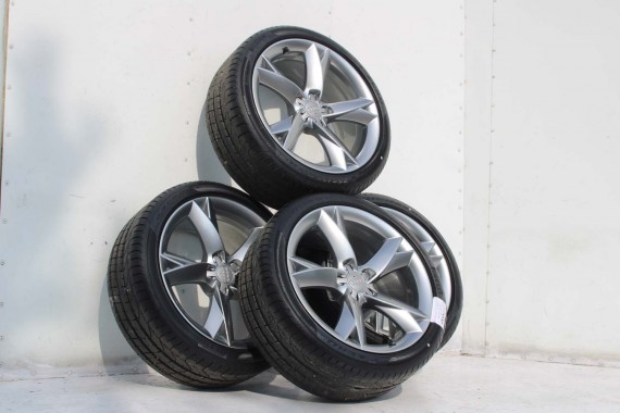 AUDI A4 A5 FELGI 19 cali OPONY KOŁA felga 8T0601025CK 8.5J*19H2 ET32 opona PIRELLI PZERO 255/35/19 96Y lato 8K B8 8T 8T0601025CK