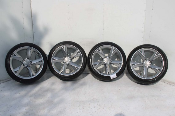 AUDI A4 A5 FELGI 19 cali OPONY KOŁA felga 8T0601025CK 8.5J*19H2 ET32 opona PIRELLI PZERO 255/35/19 96Y lato 8K B8 8T 8T0601025CK