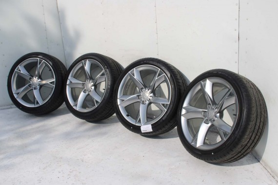 AUDI A4 A5 FELGI 19 cali OPONY KOŁA felga 8T0601025CK 8.5J*19H2 ET32 opona PIRELLI PZERO 255/35/19 96Y lato 8K B8 8T 8T0601025CK