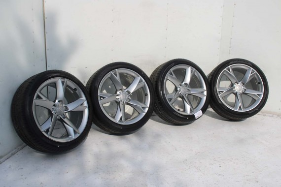 AUDI A4 A5 FELGI 19 cali OPONY KOŁA felga 8T0601025CK 8.5J*19H2 ET32 opona PIRELLI PZERO 255/35/19 96Y lato 8K B8 8T 8T0601025CK
