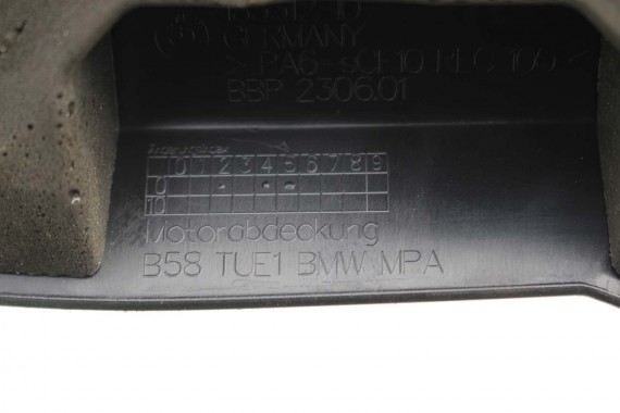 BMW X3 Z4 X4 POKRYWA SILNIKA 8676205 dekiel SILNIK 3.0 B58_B30P G20 G29 B58N 7935418 7935418 7935418 11147935418 B58B 7935418