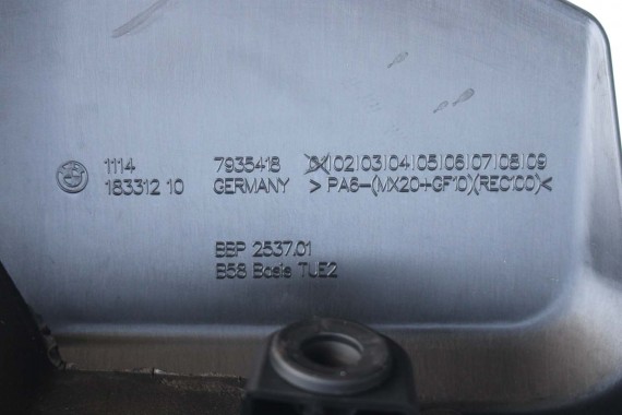 BMW X5 X6 X7 POKRYWA SILNIKA 7935418 dekiel SILNIK 3.0 B58_B30P G05 G07 B58N 7935418 7935418 7935418 11147935418 B58B 7935418