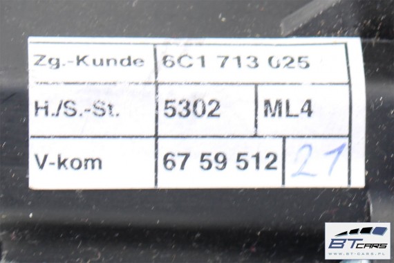 VW POLO SKODA SEAT WYBIERAK SKRZYNI 6C1713025 6C1713025Q 6C171302AA 6C1713025AF lewarek dźwignia 6C1713025 6C1713025Q 6C171302AA