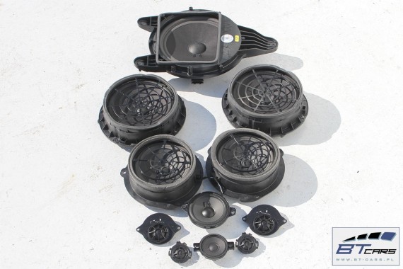 AUDI A4 SEDAN GŁOŚNIKI NAGŁOŚNIENIE KOMPLET 8W 8W5035412 8W5035411 8W0035415 8W0035454  4M0035454A 8W0035399 8W5035399 8W0035415
