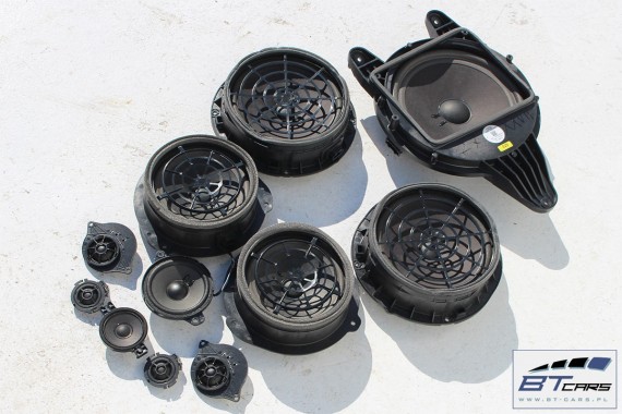 AUDI A4 SEDAN GŁOŚNIKI NAGŁOŚNIENIE KOMPLET 8W 8W5035412 8W5035411 8W0035415 8W0035454  4M0035454A 8W0035399 8W5035399 8W0035415