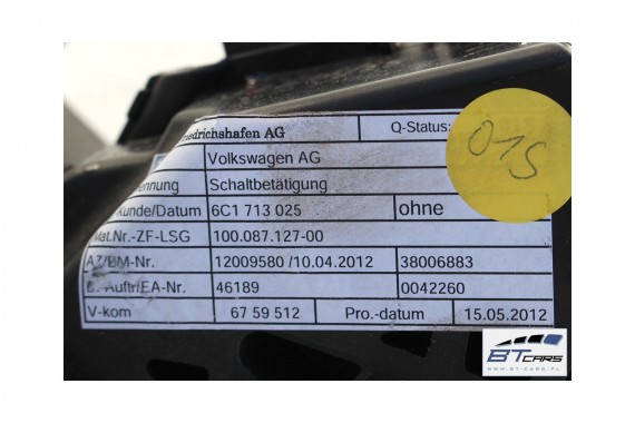VW POLO SKODA SEAT WYBIERAK SKRZYNI 6C1713025 6C1713025Q 6C171302AA 6C1713025AF lewarek dźwignia 6C1713025 6C1713025Q 6C171302AA