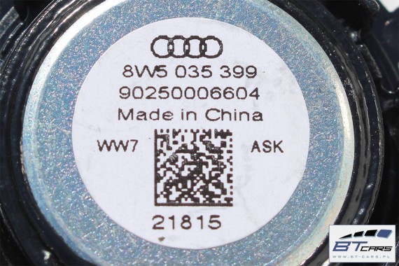 AUDI A4 SEDAN GŁOŚNIKI NAGŁOŚNIENIE KOMPLET 8W 8W5035412 8W5035411 8W0035415 8W0035454  4M0035454A 8W0035399 8W5035399