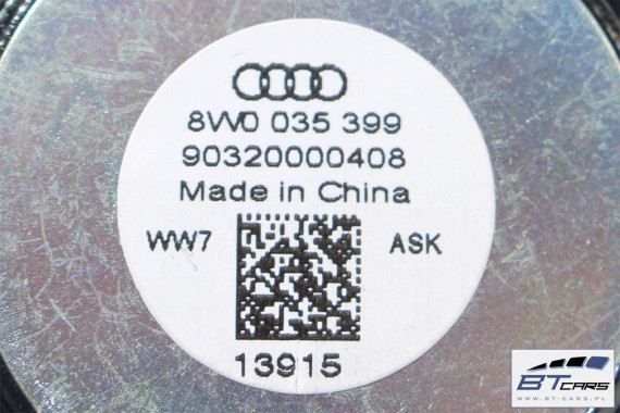 AUDI A4 SEDAN GŁOŚNIKI NAGŁOŚNIENIE KOMPLET 8W 8W5035412 8W5035411 8W0035415 8W0035454  4M0035454A 8W0035399 8W5035399 8W0035415