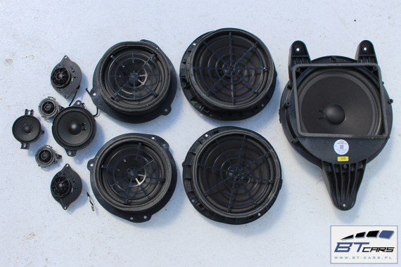 AUDI A4 SEDAN GŁOŚNIKI NAGŁOŚNIENIE KOMPLET 8W 8W5035412 8W5035411 8W0035415 8W0035454  4M0035454A 8W0035399 8W5035399 8W0035415