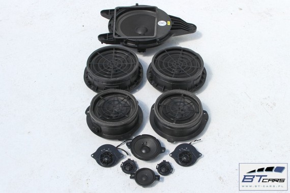 AUDI A4 SEDAN GŁOŚNIKI NAGŁOŚNIENIE KOMPLET 8W 8W5035412 8W5035411 8W0035415 8W0035454  4M0035454A 8W0035399 8W5035399 8W0035415