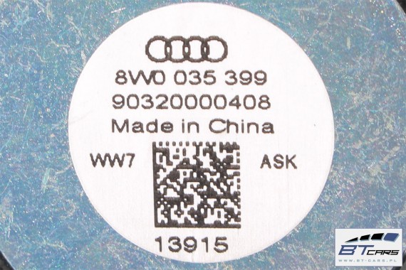 AUDI A4 SEDAN GŁOŚNIKI NAGŁOŚNIENIE KOMPLET 8W 8W5035412 8W5035411 8W0035415 8W0035454  4M0035454A 8W0035399 8W5035399 8W0035415