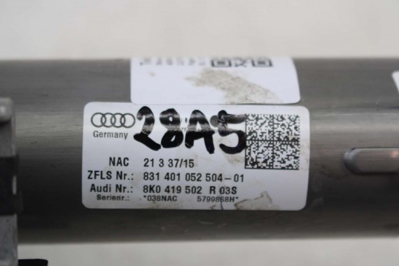AUDI A4 A5 8K 8T KIEROWNICY KOLUMNA 8K0419502R 8K0 419 502 R przekładnia kierownicza 8K0419502D 8K0419502H 8K0419502 8K0419502M