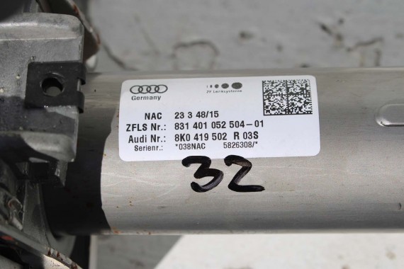 AUDI A4 A5 8K 8T KIEROWNICY KOLUMNA 8K0419502R 8K0 419 502 R przekładnia kierownicza 8K0419502D 8K0419502H 8K0419502 8K0419502M