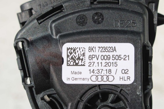 AUDI A4 A5 A6 A7 A8 Q5 PEDAŁ GAZU 8K1723523A 8K1 723 523 A 8K 8T 8R 4G 4H 8K1723523 b8 c6 d4 potencjometr FL LIFT 8K1723523A