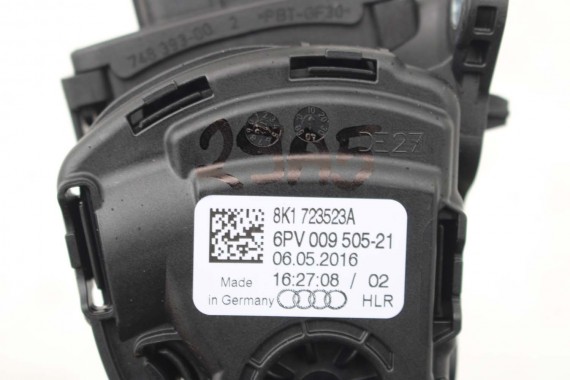 AUDI A4 A5 A6 A7 A8 Q5 PEDAŁ GAZU 8K1723523A 8K1 723 523 A 8K 8T 8R 4G 4H 8K1723523 b8 c6 d4 potencjometr FL LIFT 8K1723523A
