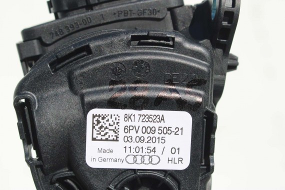 AUDI A4 A5 A6 A7 A8 Q5 PEDAŁ GAZU 8K1723523A 8K1 723 523 A 8K 8T 8R 4G 4H 8K1723523 b8 c6 d4 potencjometr FL LIFT 8K1723523A