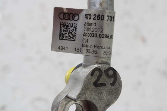 AUDI A4 A5 RURKA KLIMATYZACJI KLIMY 8T0260710G 8K1260712K 8T0260707C 8K WĄŻ PRZEWÓD 8T0260710A 8T0816741A 8T0816741B 8T0260701M