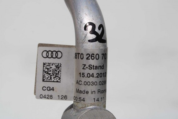 AUDI A4 A5 RURKA KLIMATYZACJI KLIMY 8T0260710G 8K1260712K 8T0260707C 8K WĄŻ PRZEWÓD 8T0260710A 8T0816741A 8T0816741B 8T0260701M