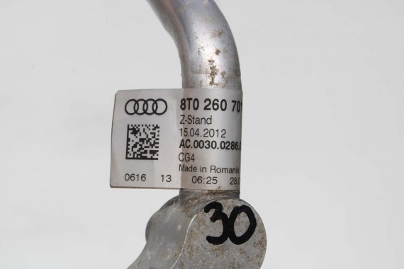 AUDI A4 A5 RURKA KLIMATYZACJI KLIMY 8T0260710G 8K1260712K 8T0260707C 8K WĄŻ PRZEWÓD 8T0260710A 8T0816741A 8T0816741B 8T0260701M