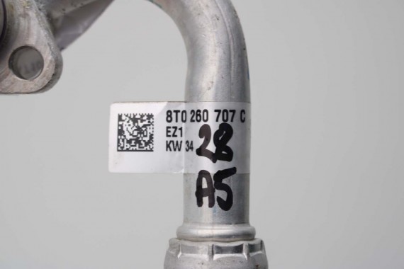 AUDI A4 A5 RURKA KLIMATYZACJI KLIMY 8T0260710G 8K1260712K 8T0260707C 8K WĄŻ PRZEWÓD 8T0260710A 8T0816741A 8T0816741B 8T0260701M