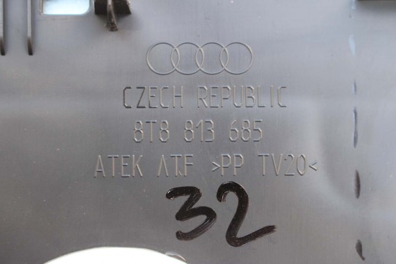 AUDI A5 SPORTBACK 8T8813685 KLUCZ DO KÓŁ + ETUI + ŚRUBOKRĘT + hak ucho 8K0805615 8N0012219 8Z0012255 Schowek z Narzędziami