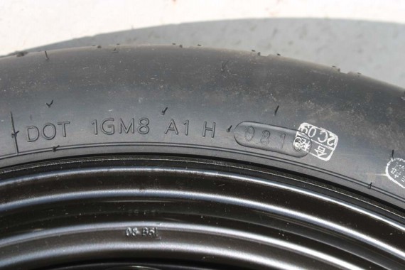 AUDI A4 A5 KOŁO DOJAZDOWE 8K0601027F DOJAZDÓWKA ZAPAS 8K0601027D 4B*19H2 ET29 5x112 HANKOOK S300 125/70/19 100M 8K B8 8T 8F