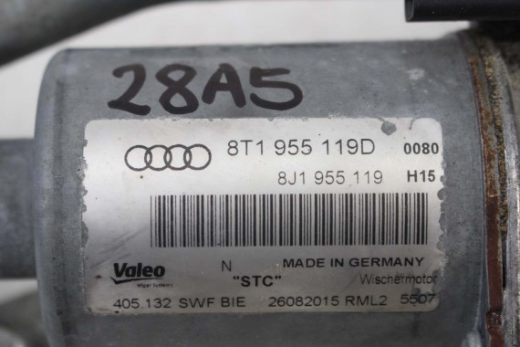 AUDI A5 MECHANIZM WYCIERACZEK 8T1955023E 8T1955119D 8T1955023 8T1955023A 8T1955023B 8T1955023C 8T0 8T podstawa 8T1955023D