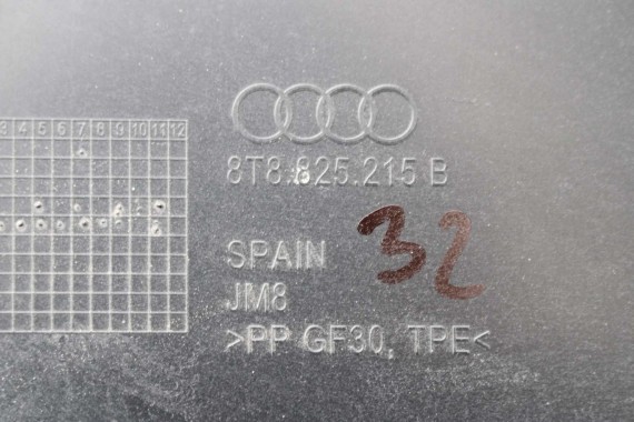AUDI A4 A5 OSŁONA POD SILNIK SKRZYNI 8K1863821 8K1863821B SILNIKA 8K 8T 8K1863822S  8K1863822P FL LIFT 8K1 863 821 B 8K1 863 822