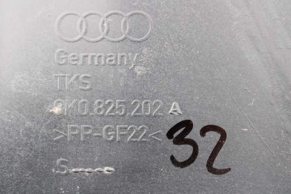 AUDI A4 A5 OSŁONA WYKŁADZINA PODWOZIA PODŁOGI 8K 8K0825201E 8K0825202A 8K0825201 8K0825201A 8K0825201C 8K0825202 FL LIFT B9 8T