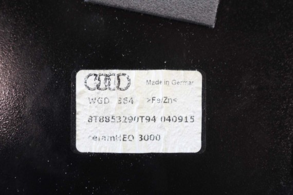 AUDI A5 SŁUPEK B NAKŁADKA DRZWI 8T8853289 8T8853290 KAROSERYJNY listwa listwa karoseryjna słupek SPORTBACK LIFT 8T8 853 289