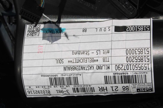 AUDI A5 SPORTBACK FOTELE SIEDZENIA KOMPLET FOTELI 8T FL LIFT N5W Leder Milano fotel siedzenie tapicerka kanapa SKÓRA wentylowane
