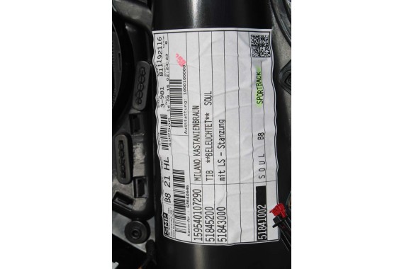 AUDI A5 SPORTBACK FOTELE SIEDZENIA KOMPLET FOTELI 8T FL LIFT N5W Leder Milano fotel siedzenie tapicerka kanapa SKÓRA wentylowane
