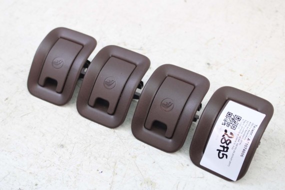 AUDI A4 A5 8K ZAŚLEPKA FOTELI TYŁ 8T0887233 8T0887187 8T0 887 187 zaślepka wykończenie MOCOWANIE ISOFIX UCHWYT + ZAŚLEPKA osłona
