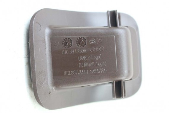 AUDI A4 A5 8K ZAŚLEPKA FOTELI TYŁ 8T0887233 8T0887187 8T0 887 187 zaślepka wykończenie MOCOWANIE ISOFIX UCHWYT + ZAŚLEPKA osłona
