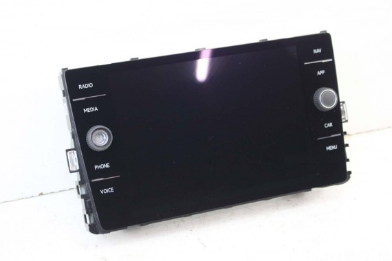 VW GOLF 7 PASSAT B8 ARTEON 5G6919605B TOURAN POLO EKRAN KOLOROWY DOTYKOWY MONITOR WYŚWIETLACZ LCD 5G6 919 605 B 8 CALA radio MMI