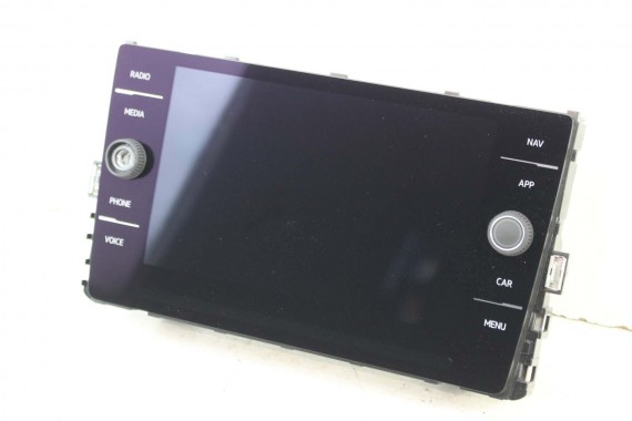 VW GOLF 7 PASSAT B8 ARTEON 5G6919605B TOURAN POLO EKRAN KOLOROWY DOTYKOWY MONITOR WYŚWIETLACZ LCD 5G6 919 605 B 8 CALA radio MMI