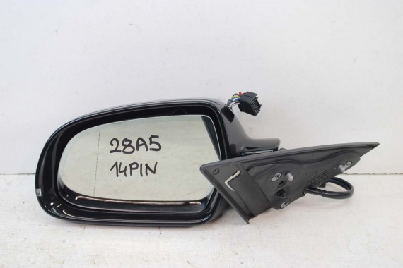 AUDI A5 SPORTBACK LUSTERKO DRZWI LEWE 14 PIN 8T LY9T 0E0E czarny pinów kabli przewodów 8T8 8T1857409 8F0857527 8K0857535