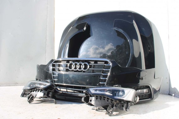 AUDI A5 LIFT PRZÓD 8T LY9T maska błotniki zderzak pas przedni wzmocnienie błotnik lampy Xenon Led 8T0941005C S-LINE 0E0E Czarny