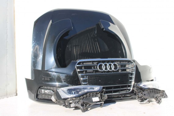 AUDI A5 LIFT PRZÓD 8T LY9T maska błotniki zderzak pas przedni wzmocnienie błotnik lampy Xenon Led 8T0941005C S-LINE 0E0E Czarny