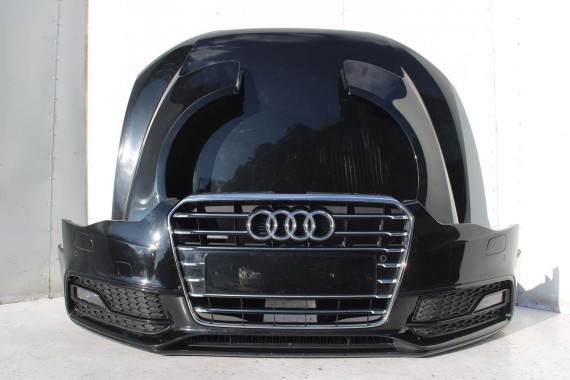 AUDI A5 LIFT PRZÓD 8T LY9T maska błotniki zderzak pas przedni wzmocnienie błotnik lampy Xenon Led 8T0941005C S-LINE 0E0E Czarny