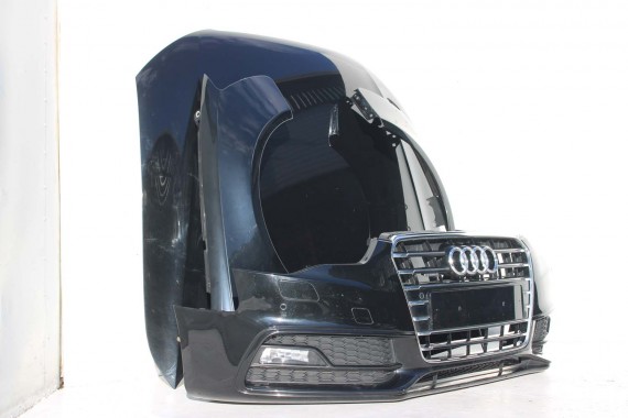 AUDI A5 LIFT PRZÓD 8T LY9T maska błotniki zderzak pas przedni wzmocnienie błotnik lampy Xenon Led 8T0941005C S-LINE 0E0E Czarny