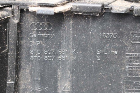 AUDI A5 LIFT PRZÓD 8T LY9T maska błotniki zderzak pas przedni wzmocnienie błotnik lampy Xenon Led 8T0941005C S-LINE 0E0E Czarny
