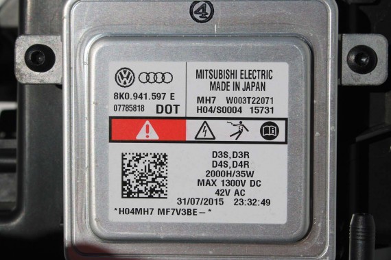 AUDI A5 LIFT PRZÓD 8T LY9T maska błotniki zderzak pas przedni wzmocnienie błotnik lampy Xenon Led 8T0941005C S-LINE 0E0E Czarny