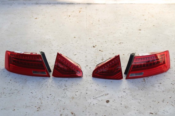 AUDI A5 SPORTBACK TYŁ ZDERZAK tylny + KLAPA BAGAŻNIKA LAMPY LED 8T 8T8 0E0E LY9T S-LINE lampa 8T8945095F 8T8945096F 8T0945093C