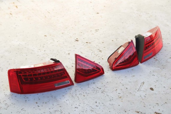 AUDI A5 SPORTBACK TYŁ ZDERZAK tylny + KLAPA BAGAŻNIKA LAMPY LED 8T 8T8 0E0E LY9T S-LINE lampa 8T8945095F 8T8945096F 8T0945093C