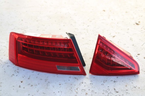 AUDI A5 SPORTBACK TYŁ ZDERZAK tylny + KLAPA BAGAŻNIKA LAMPY LED 8T 8T8 0E0E LY9T S-LINE lampa 8T8945095F 8T8945096F 8T0945093C